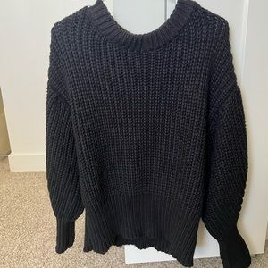 Black Chunky Sweater